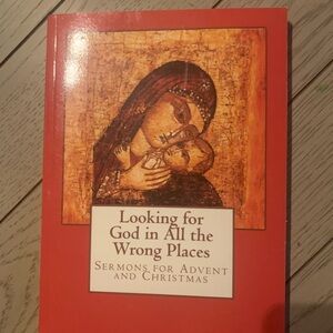 Looking for God in All the Wrong Places - Red Hardcover Coffee Table Book